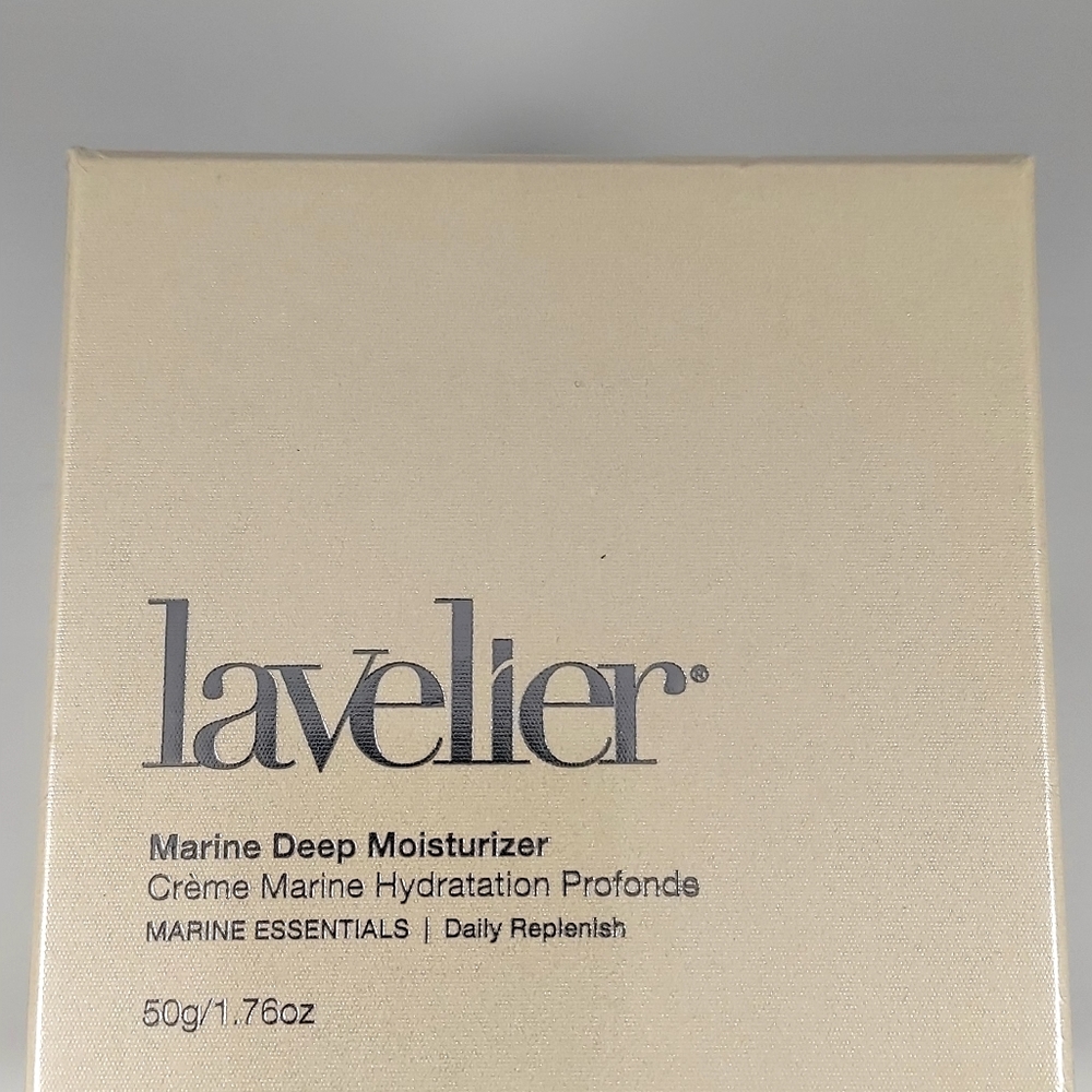 Lavelier Marine Deep Moisturizer 1.76 Oz Daily Replenish Anti-Aging Cream Sealed